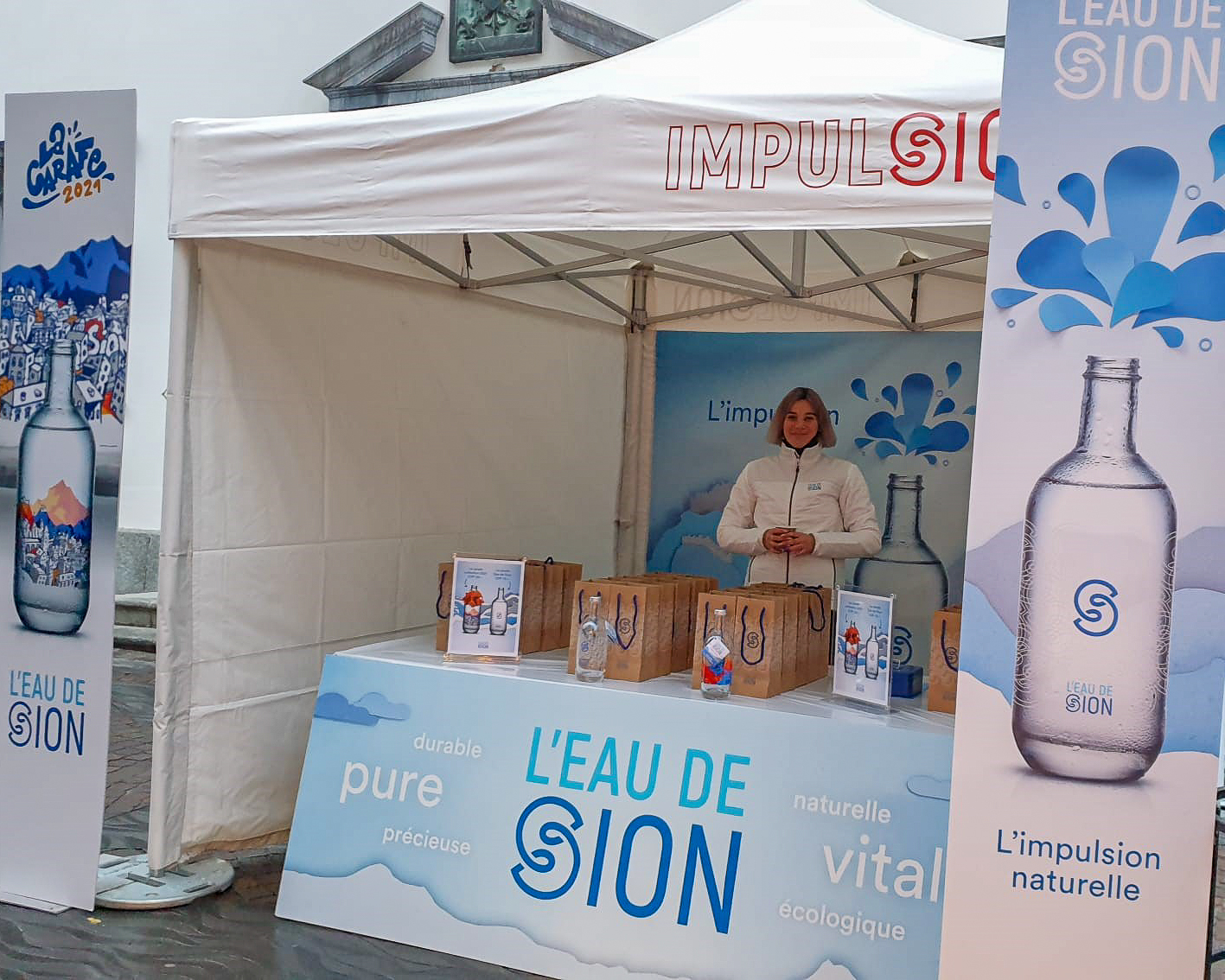 Lire la suite à propos de l’article L’Eau de Sion au Marché de la Vieille Ville de Sion